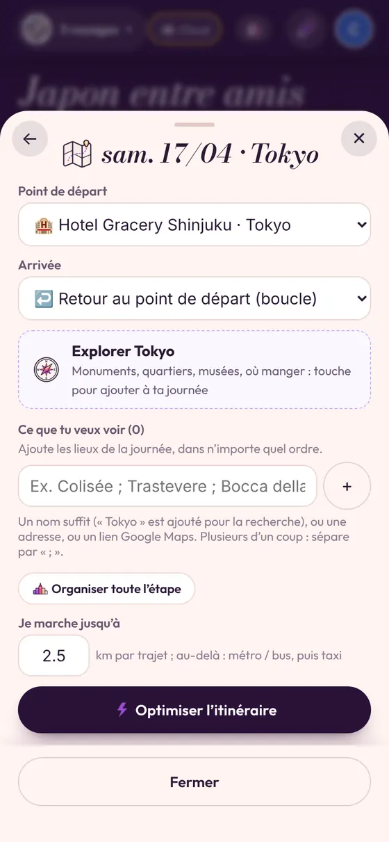 Explorer une ville depuis l’organisation d’une journée
